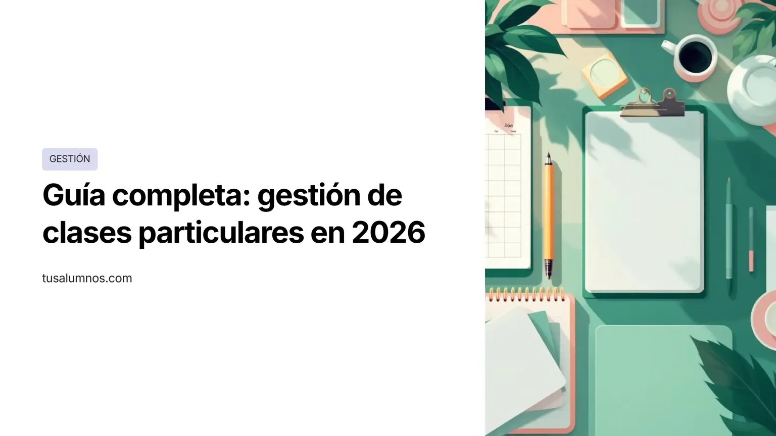 FUNDAE para profesores particulares autónomos