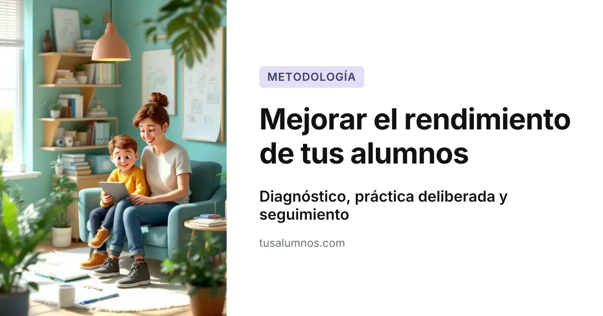 Cómo mejorar el rendimiento de tus alumnos