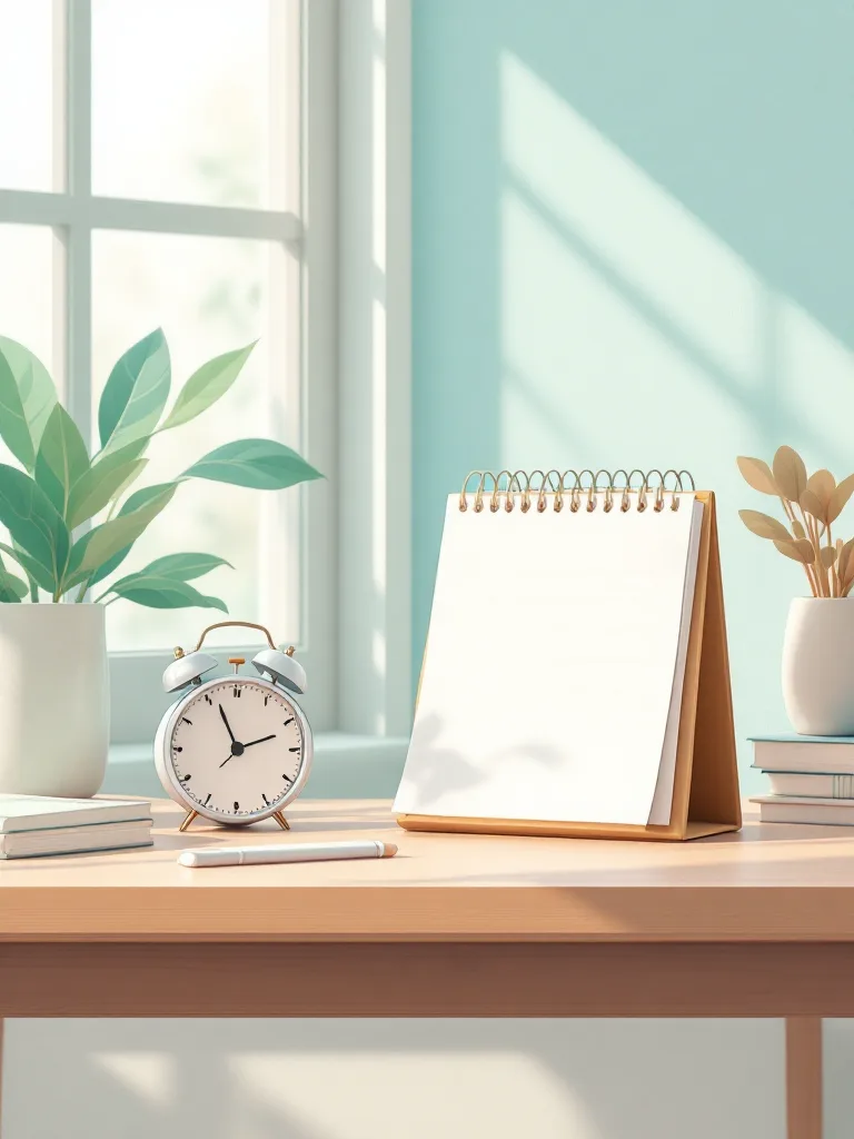 Calendario, reloj y planta: organizar clases particulares en verano sin perder el control de la agenda